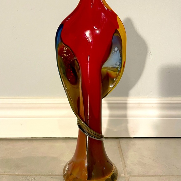 Baijan Handblown Vintage Very unique tulip vase. - Picture 3 of 6